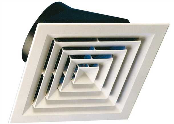Типы вентиляционных потолочных решеток