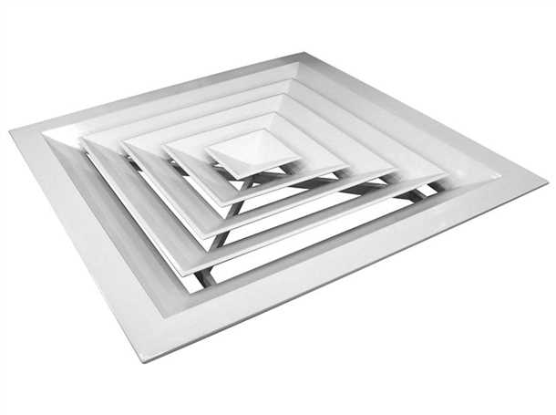 Преимущества использования декоративных вентиляционных потолочных решеток: