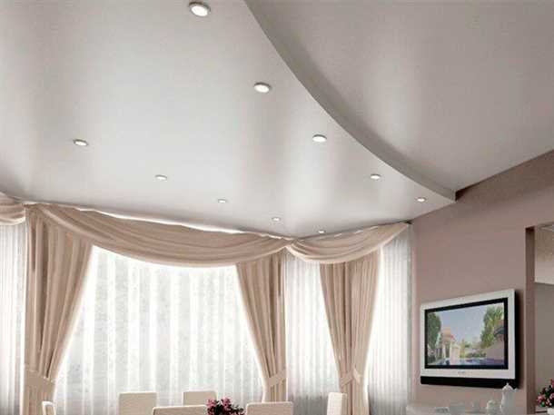 Преимущества тканевых натяжных потолков: