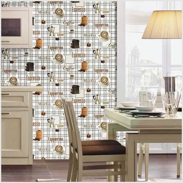 Почему выбрать виниловые обои для кухни?