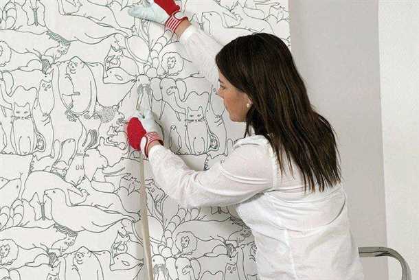 Важная информация о температуре и влажности при сушке обоев