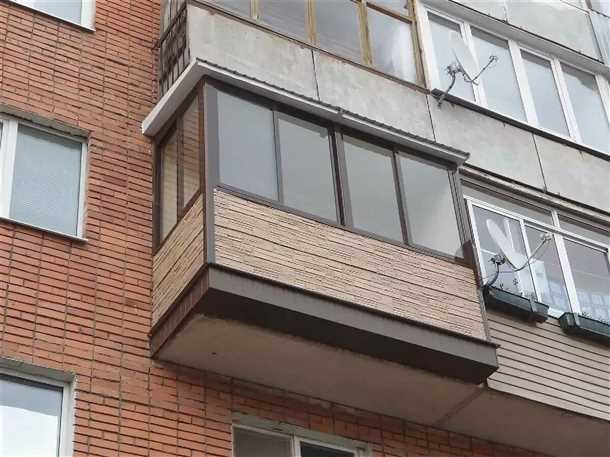 Внешняя отделка балкона: как сделать балкон красивым