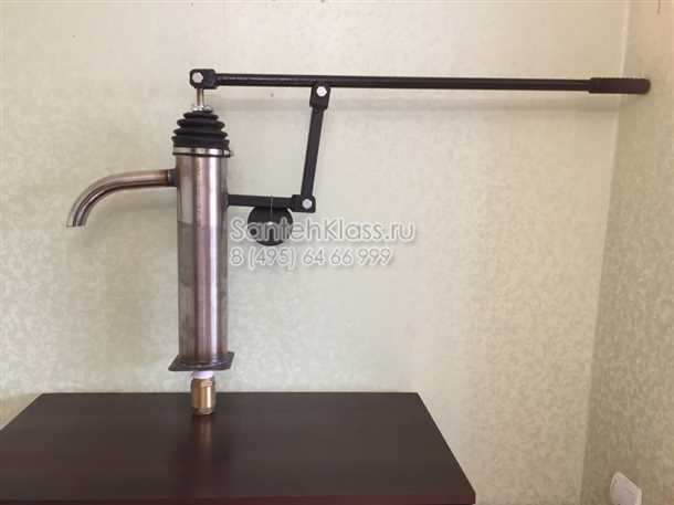 Преимущества использования водяного ручного насоса