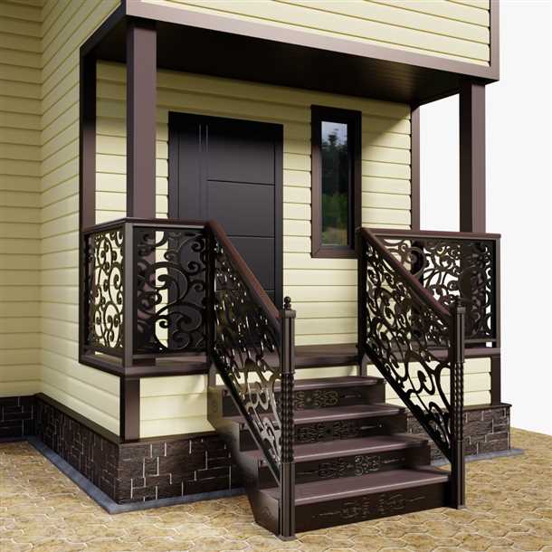 Вход в дом крыльцо