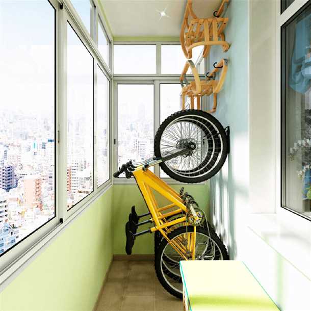 Хранение велосипеда на балконе Хранение велосипеда на балконе