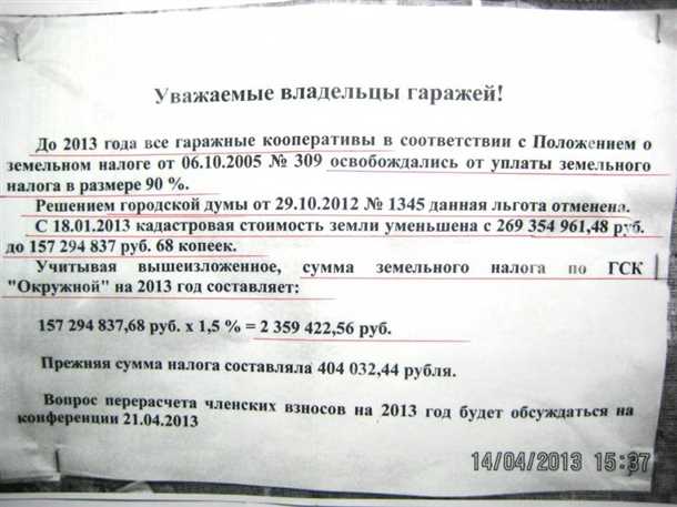 Законодательство о гаражных кооперативах в РФ