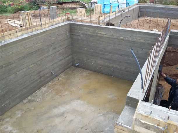 Расчет необходимого количества материалов для заливки цокольного этажа