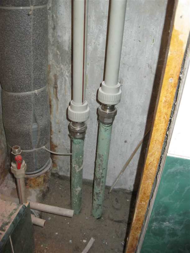 Отключение водоснабжения и слив воды из системы