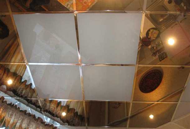 3. Зеркальные панели с рисунками и узорами