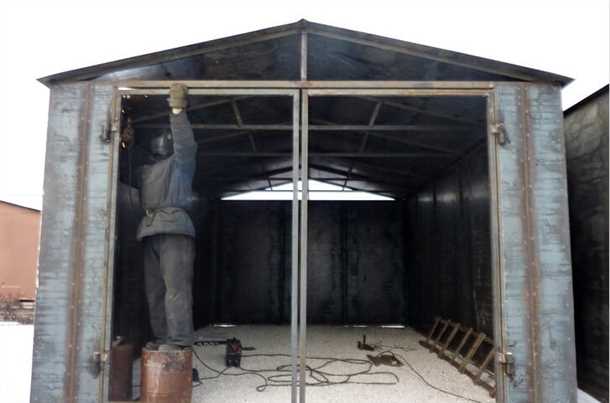 Кровля гаража