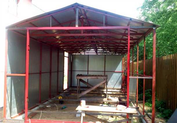 Покупка и сборка металлической конструкции