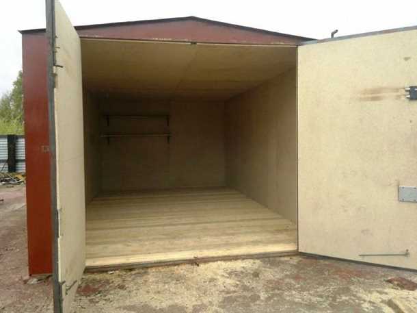 Стены гаража