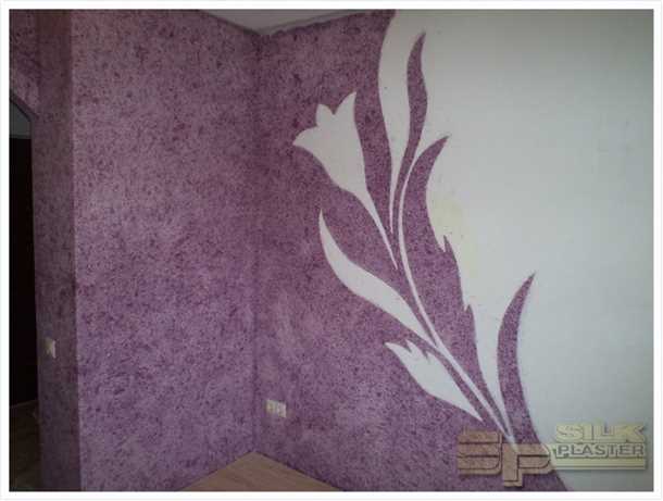 Жидкие обои и рисунки: красота и творчество на стенах Жидкие обои и рисунки