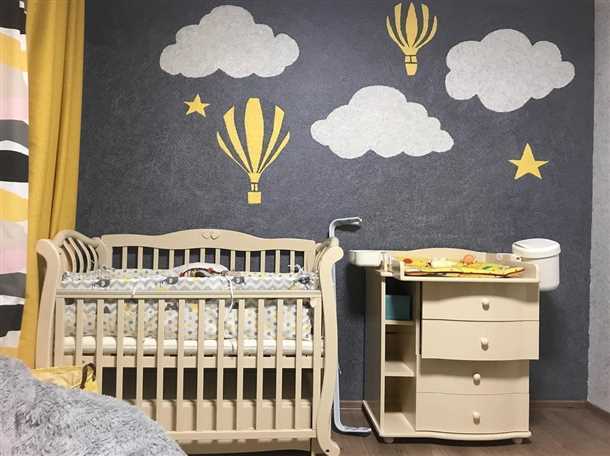 Особенности использования жидких обоев в детской комнате